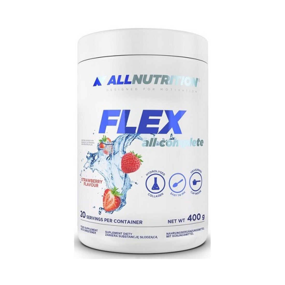 ALLNUTRITION FLEX ALL COMPLETE STRAWBERRY - 400 GRAMS