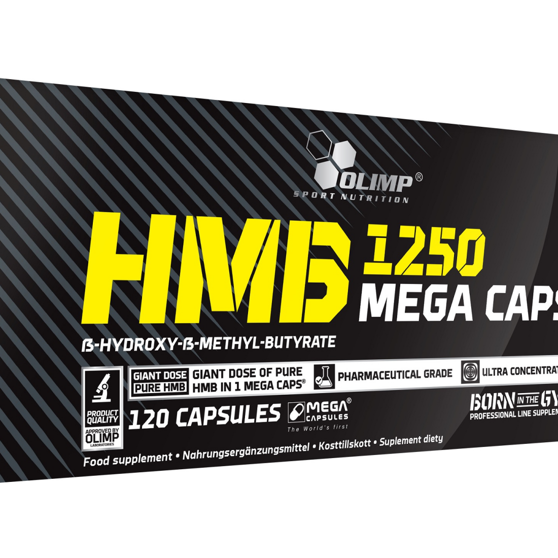 OLIMP NUTRITION HMB MEGA CAPS - 120 CAPS