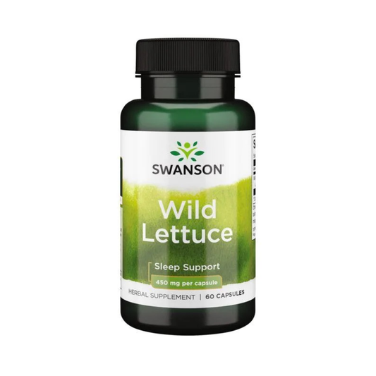 SWANSON WILD LETTUCE 450MG - 60 CAPS
