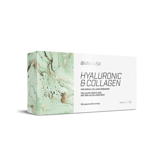 BIOTECHUSA HYALURONIC AND COLLAGEN - 120 CAPS