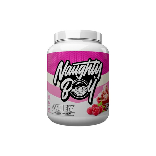 NAUGHTY BOY ADVANCED WHEY RASPBERRY RIPPLE ICE CREAM - 2010 GRAMS