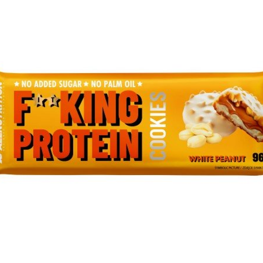 ALLNUTRITION FITKING PROTEIN COOKIES WHITE PEANUT - 6 COOKIES