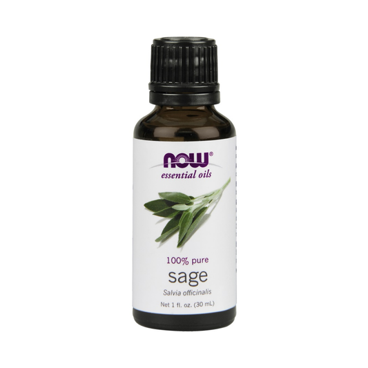 NOW FOODS ESSENTIAL OIL SAGE OIL - 30 ML