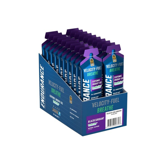 APPLIED NUTRITION ENDURANCE BREATHE ISOTONIC ENERGY GEL BLACKCURRANT - 20 X 60G