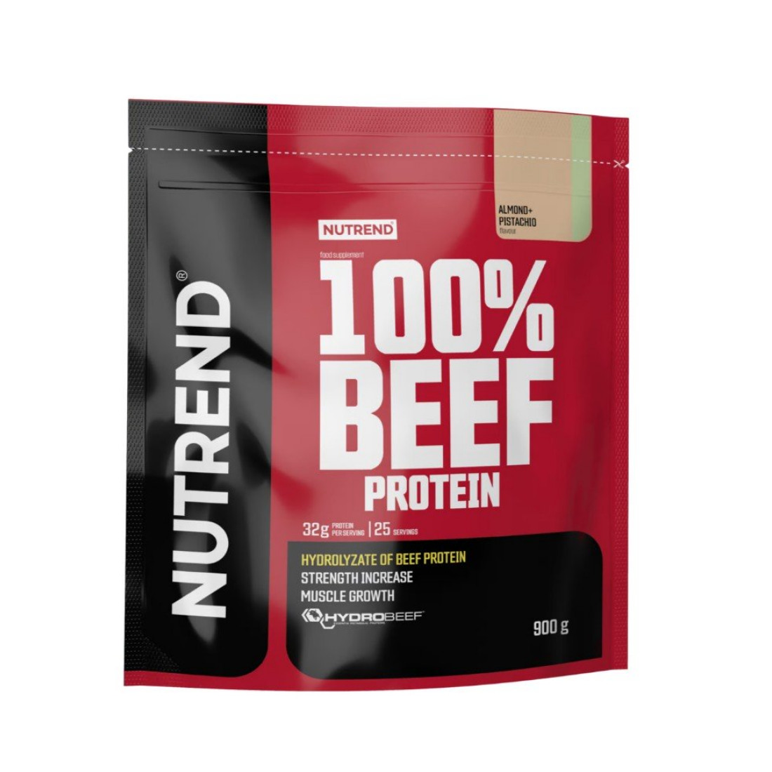 NUTREND 100% BEEF PROTEIN ALMOND PISTACHIO - 900 GRAMS