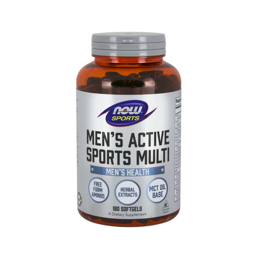 NOW FOODS MEN'S ACTIVE SPORTS MULTI - 180 SOFTGELS