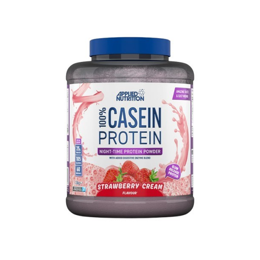 APPLIED NUTRITION 100% CASEIN PROTEIN STRAWBERRY CREAM (EAN 5056555208014) - 1800 GRAMS