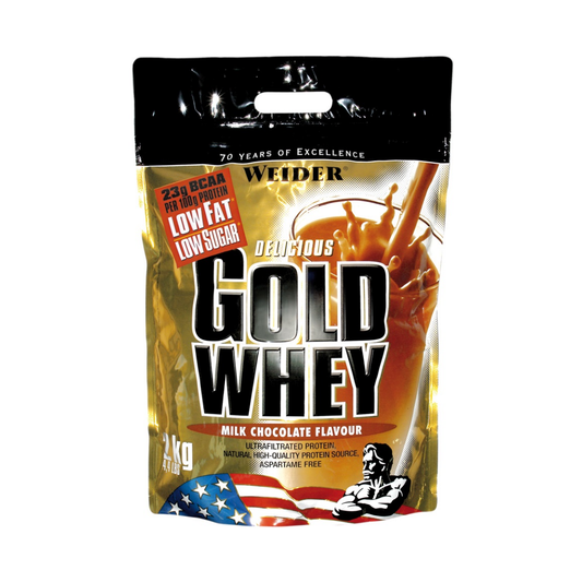 WEIDER GOLD WHEY MILK CHOCOLATE - 2000 GRAMS