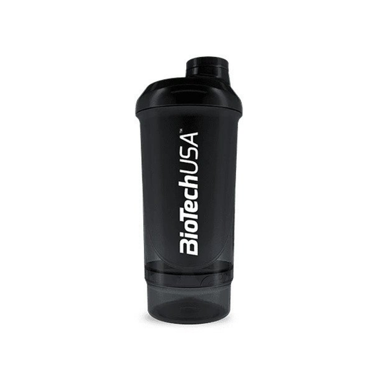 BIOTECHUSA WAVE+ SHAKER BLACK SMOKE - 500 ML (+ 150 ML)