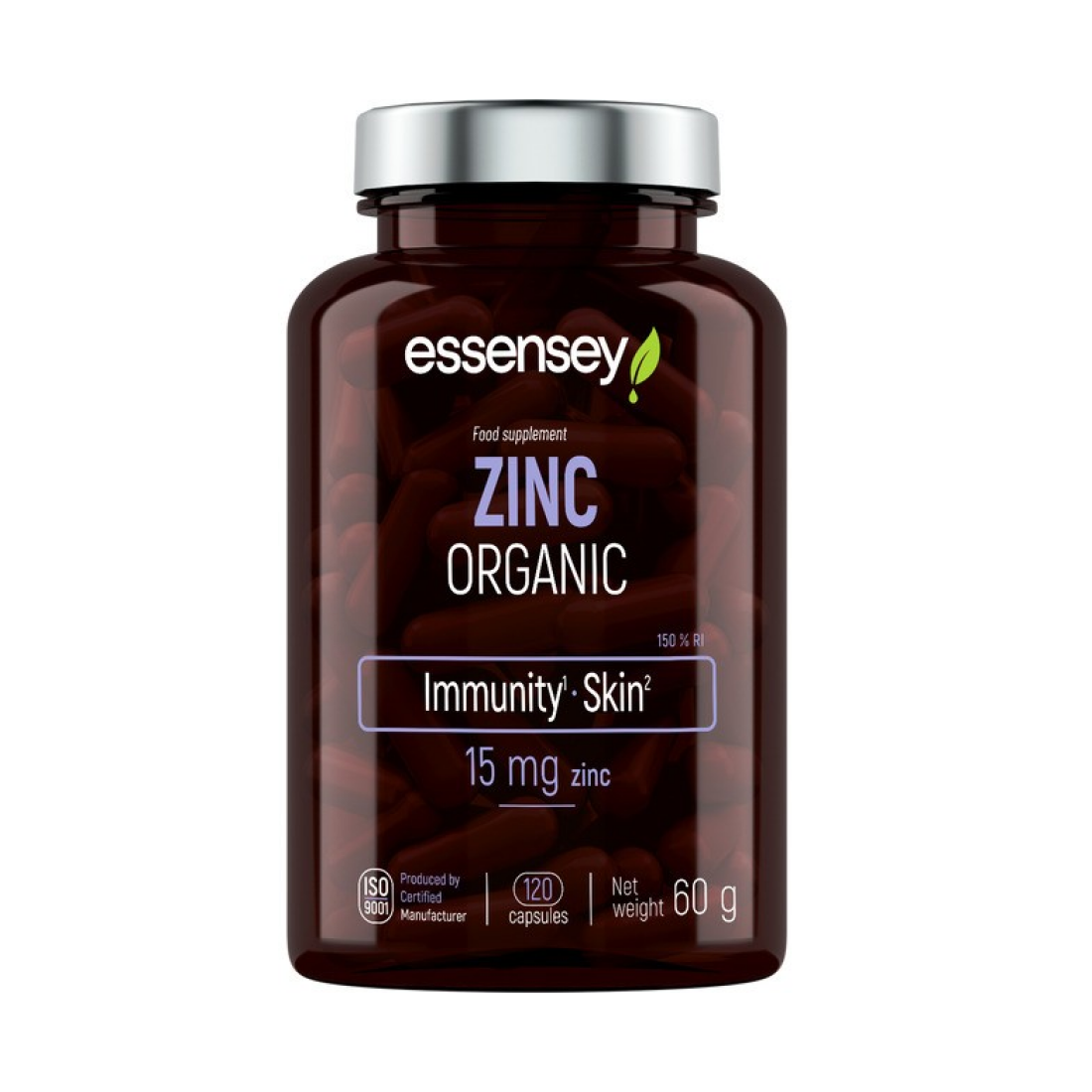 ESSENSEY ZINC 15MG - 120 CAPS