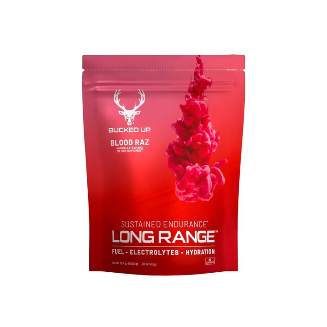 BUCKED UP LONG RANGE BLOOD RAZ - 1600 GRAMS