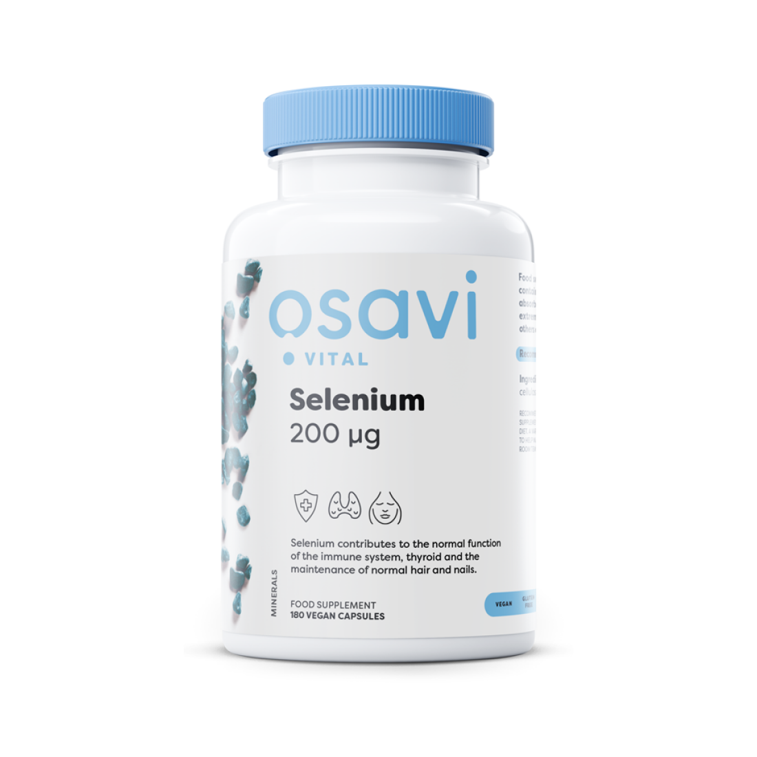 OSAVI SELENIUM 200MCG - 180 VEGAN CAPS
