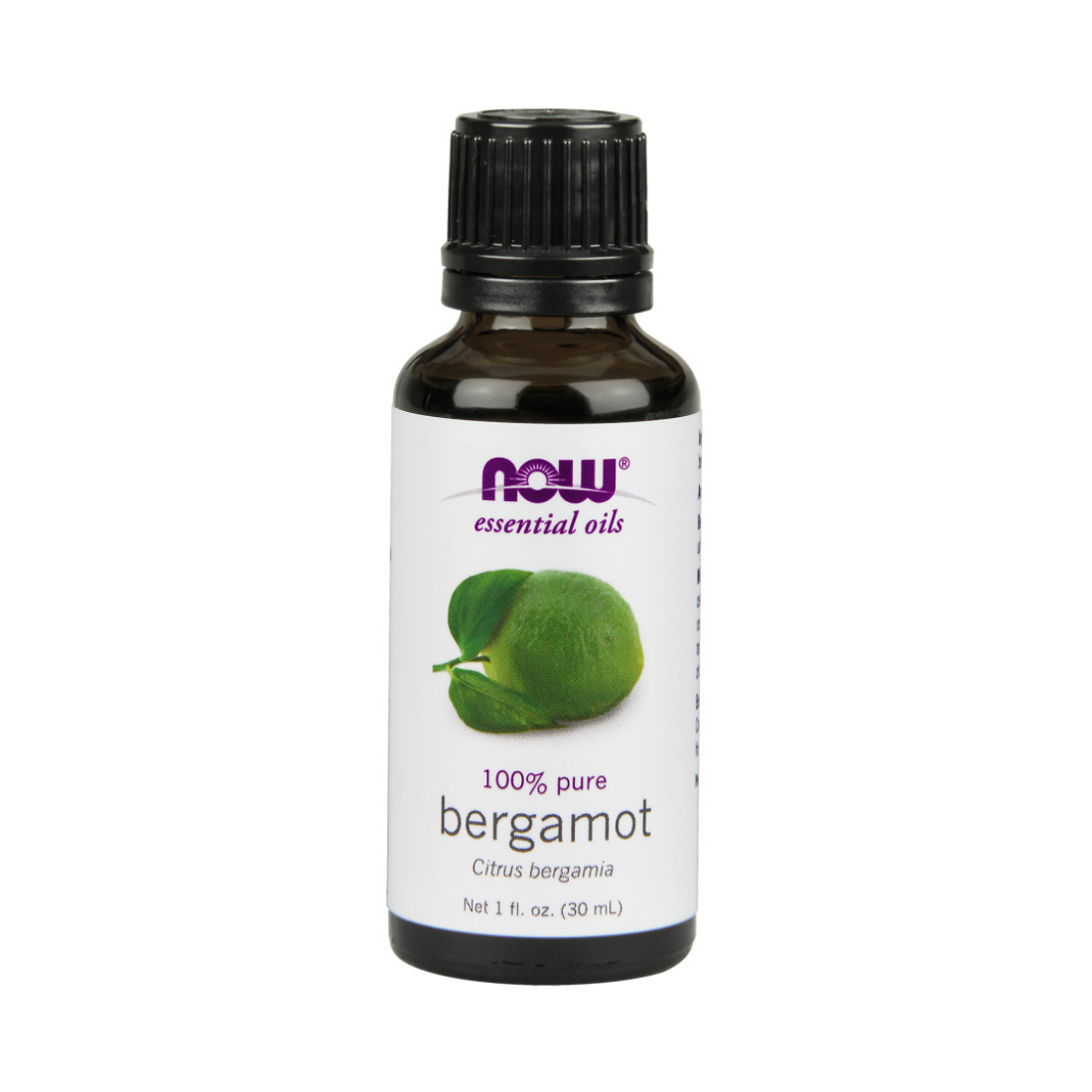 NOW FOODS ESSENTIAL OIL BERGAMOT OIL - 30 ML