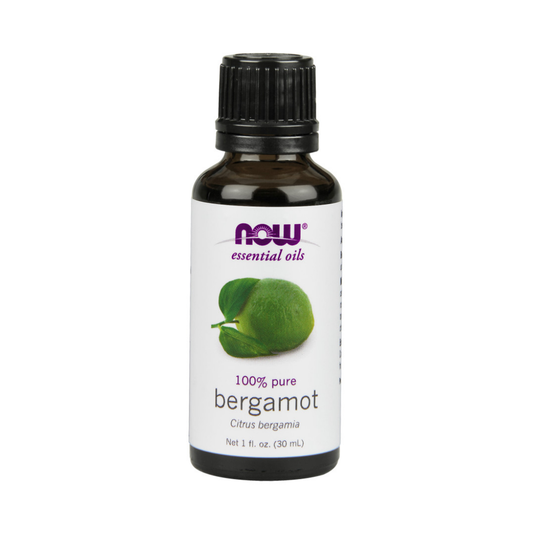 NOW FOODS ESSENTIAL OIL BERGAMOT OIL - 30 ML