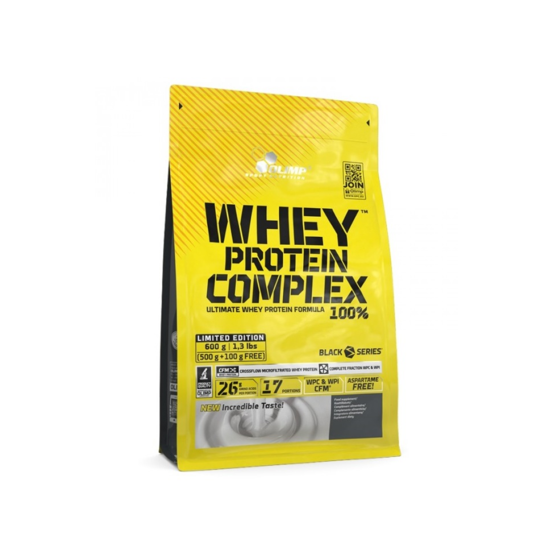 OLIMP NUTRITION WHEY PROTEIN COMPLEX 100% APPLE PIE - 600 GRAMS