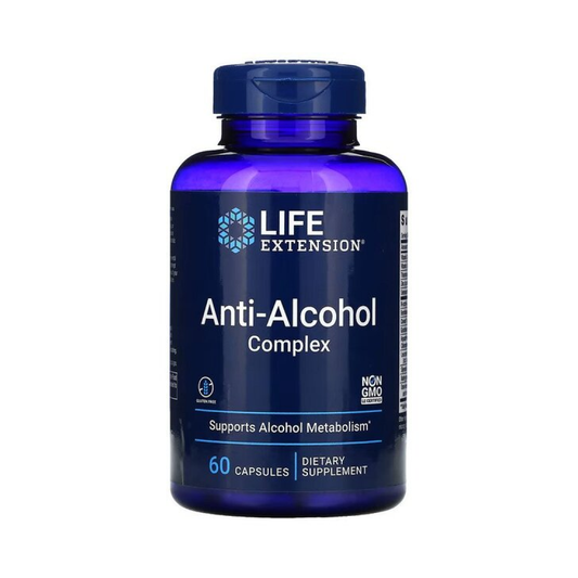 LIFE EXTENSION ANTI-ALCOHOL COMPLEX - 60 CAPS