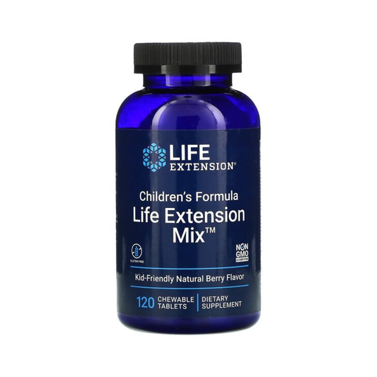 LIFE EXTENSION CHILDREN'S FORMULA LIFE EXTENSION MIX NATURAL BERRY - 120 CHEWABLE TABS
