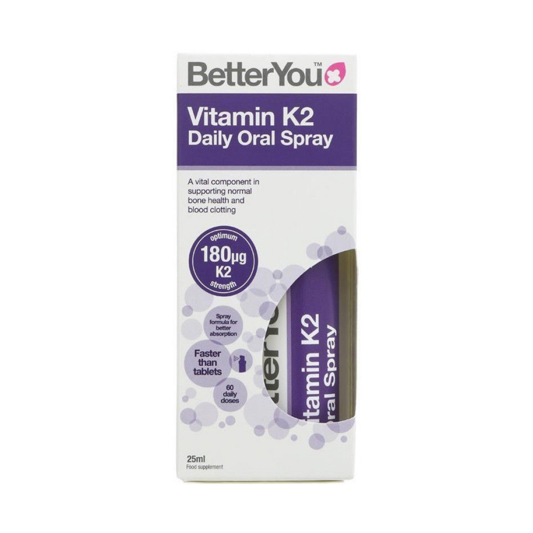 BETTERYOU VITAMIN K2 ORAL DAILY ORAL SPRAY - 25 ML