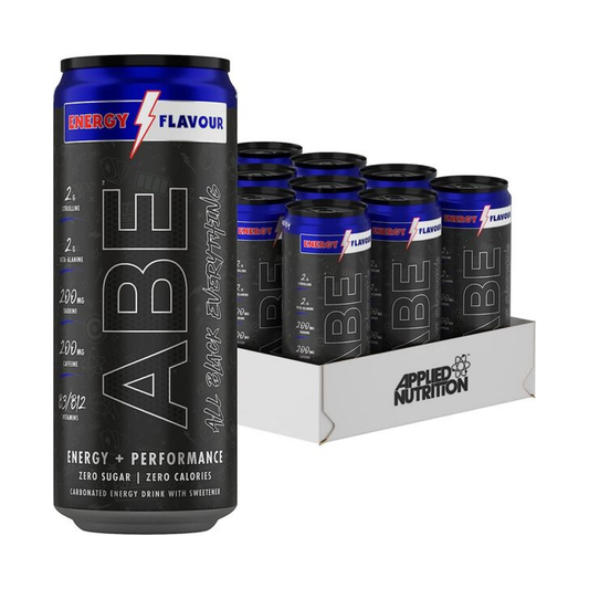 APPLIED NUTRITION ABE ENERGY + PERFORMANCE CANS ENERGY - 12 X 330 ML