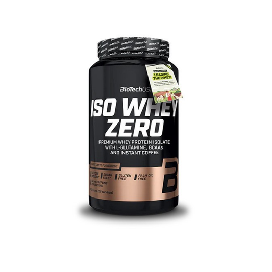 BIOTECHUSA ISO WHEY ZERO CAFFE LATTE - 908 GRAMS