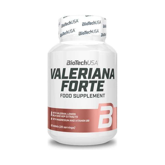 BIOTECHUSA VALERIANA FORTE - 60 TABLETS