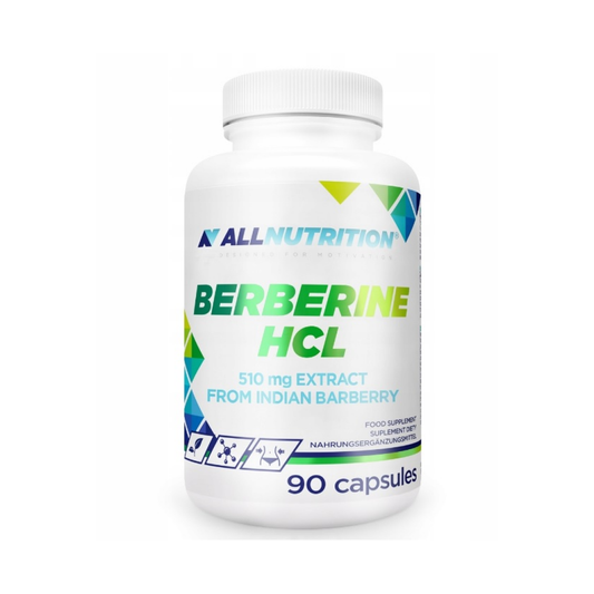 ALLNUTRITION BERBERINE HCL 510MG EXTRACT FROM INDIAN BARBERRY - 90 CAPS (EAN 5902837755311)