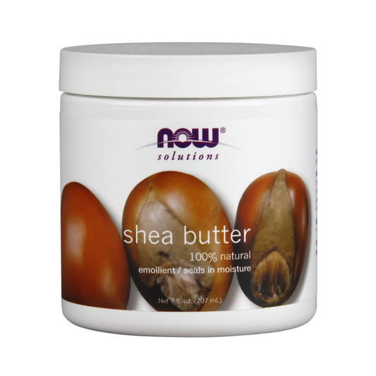 NOW FOODS SHEA BUTTER - 100% NATURAL - 207 ML