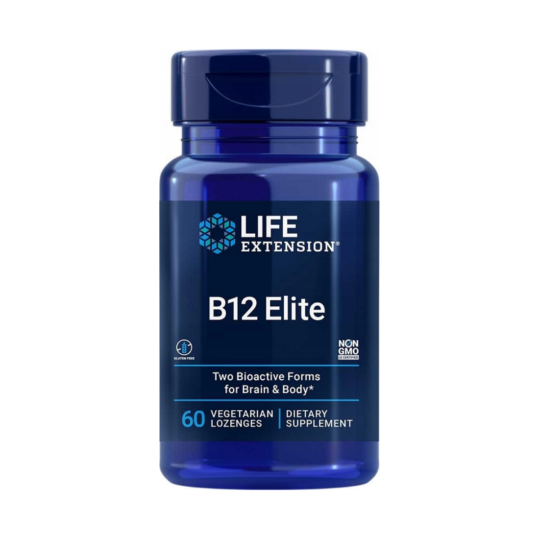 LIFE EXTENSION B12 ELITE - 60 VEGETARIAN LOZENGES