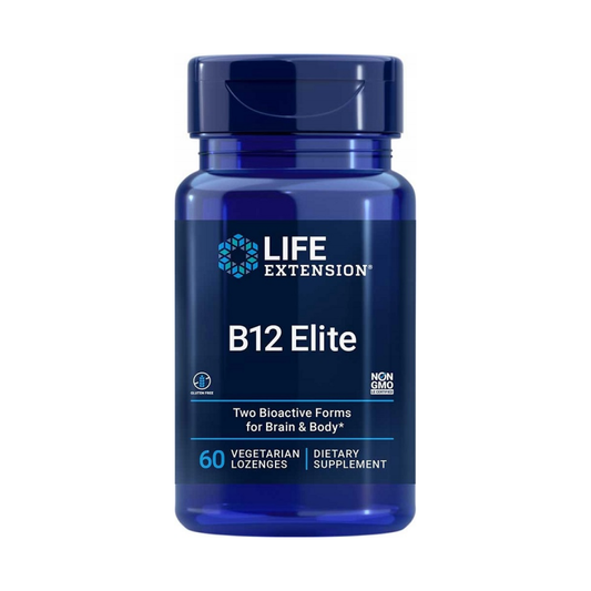 LIFE EXTENSION B12 ELITE - 60 VEGETARIAN LOZENGES