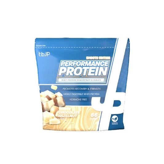 TRAINED BY JP PERFORMANCE PROTEIN SMOOTH WHITE CHOCOLATE HAZELNUT - 2000 GRAMS