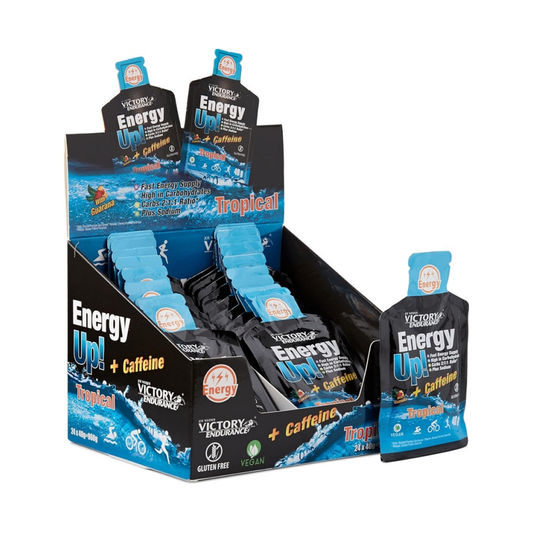 WEIDER JOE WEIDER VICTORY ENDURANCE ENERGY UP! + CAFFEINE TROPICAL - 24 X 40G