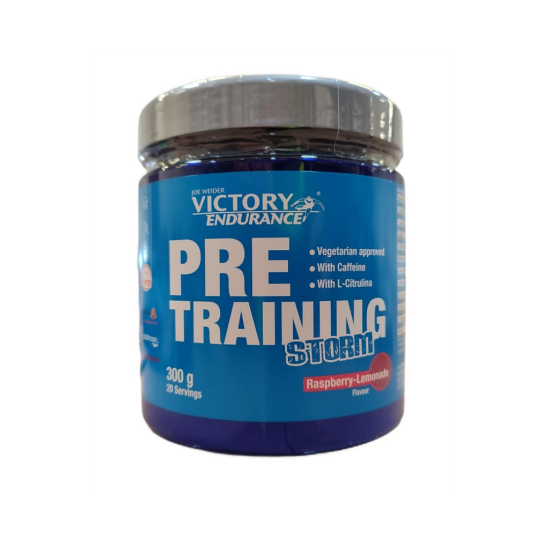 WEIDER JOE WEIDER VICTORY ENDURANCE PRE-TRAINING STORM RASPBERRY-LEMONADE - 300 GRAMS