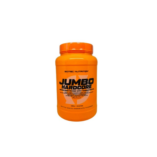 SCITEC JUMBO HARDCORE BRITTLE WHITE CHOCOLATE - 1530 GRAMS