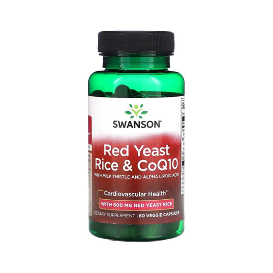 SWANSON RED YEAST RICE & COQ10 - 60 VCAPS