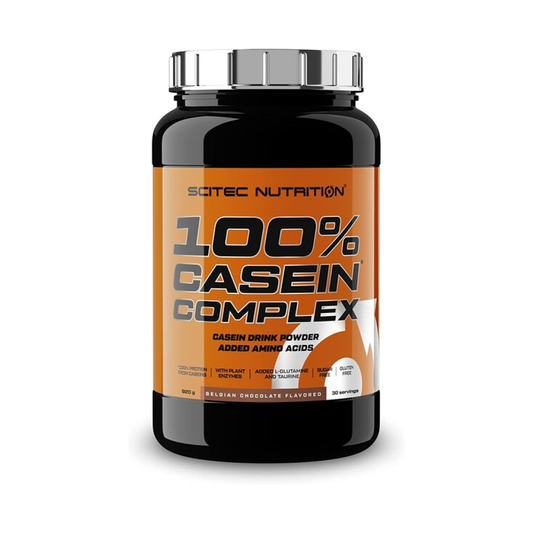 SCITEC 100% CASEIN COMPLEX BELGIAN CHOCOLATE - 920 GRAMS