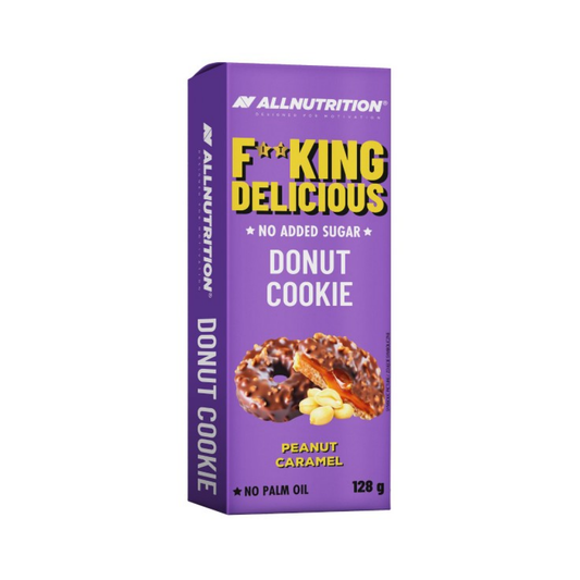 ALLNUTRITION FITKING DELICIOUS DONUT COOKIE PEANUT CARAMEL - 128 GRAMS