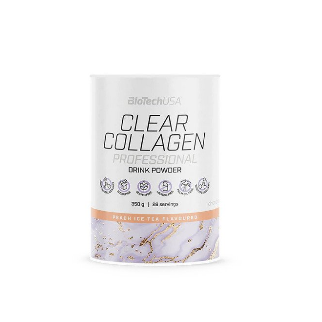 BIOTECHUSA CLEAR COLLAGEN PROFESSIONAL PEACH ICE TEA - 350 GRAMS