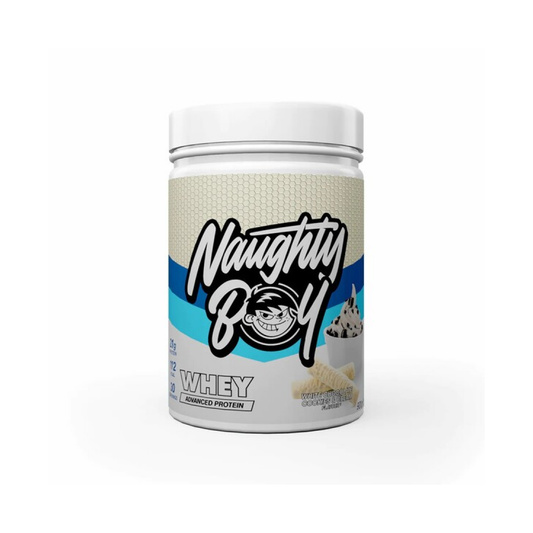 NAUGHTY BOY ADVANCED WHEY WHITE CHOCOLATE COOKIES & CREAM - 900 GRAMS