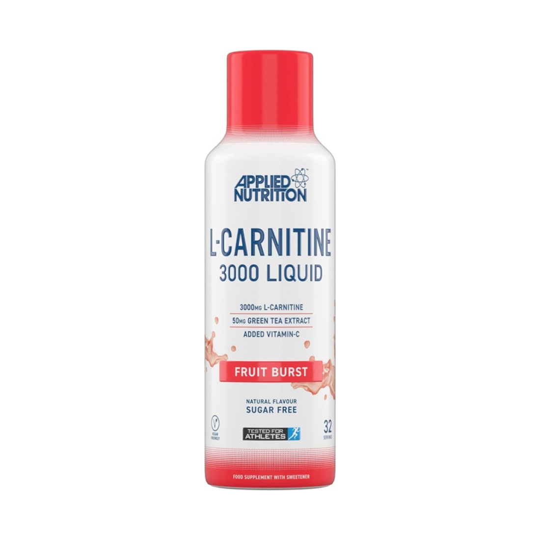 APPLIED NUTRITION L-CARNITINE LIQUID 3000 FRUIT BURST - 480 ML