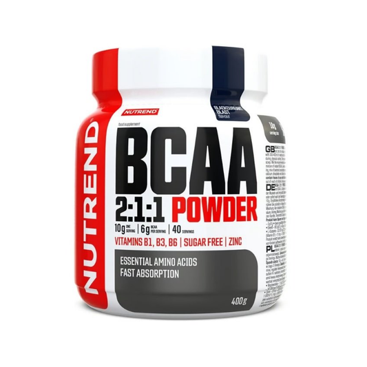 NUTREND BCAA 2:1:1 POWDER BLACKCURRANT BLAST - 400 GRAMS