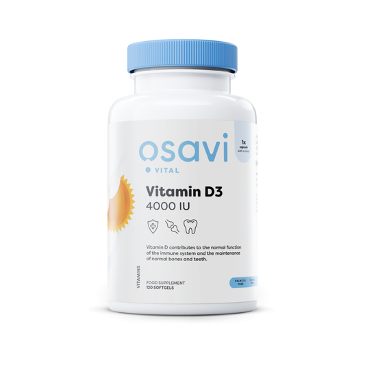 OSAVI VITAMIN D3 4000IU - 120 SOFTGELS