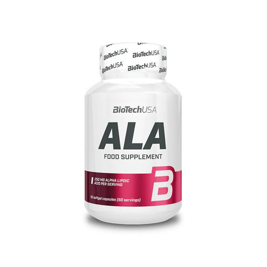 BIOTECHUSA ALA ALPHA LIPOIC ACID 250MG - 50 CAPS