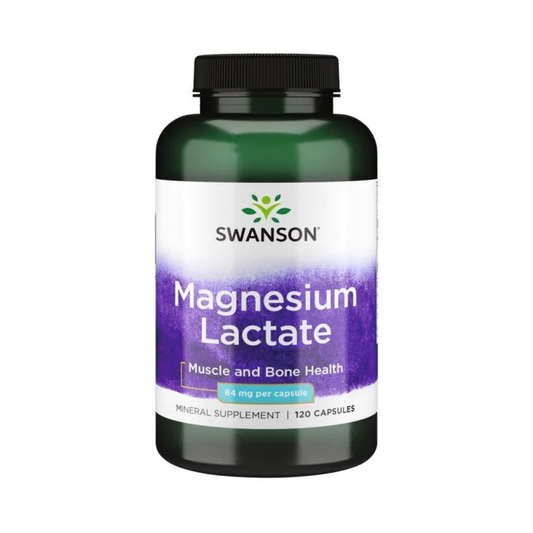 SWANSON MAGNESIUM LACTATE 84MG - 120 CAPS