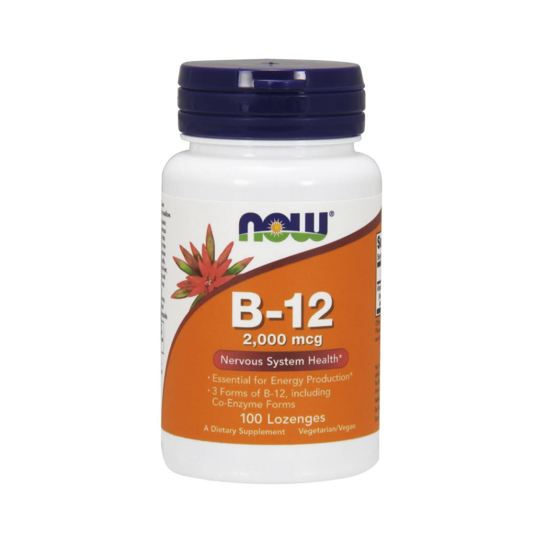 NOW FOODS VITAMIN B-12 2000MCG - 100 LOZENGES