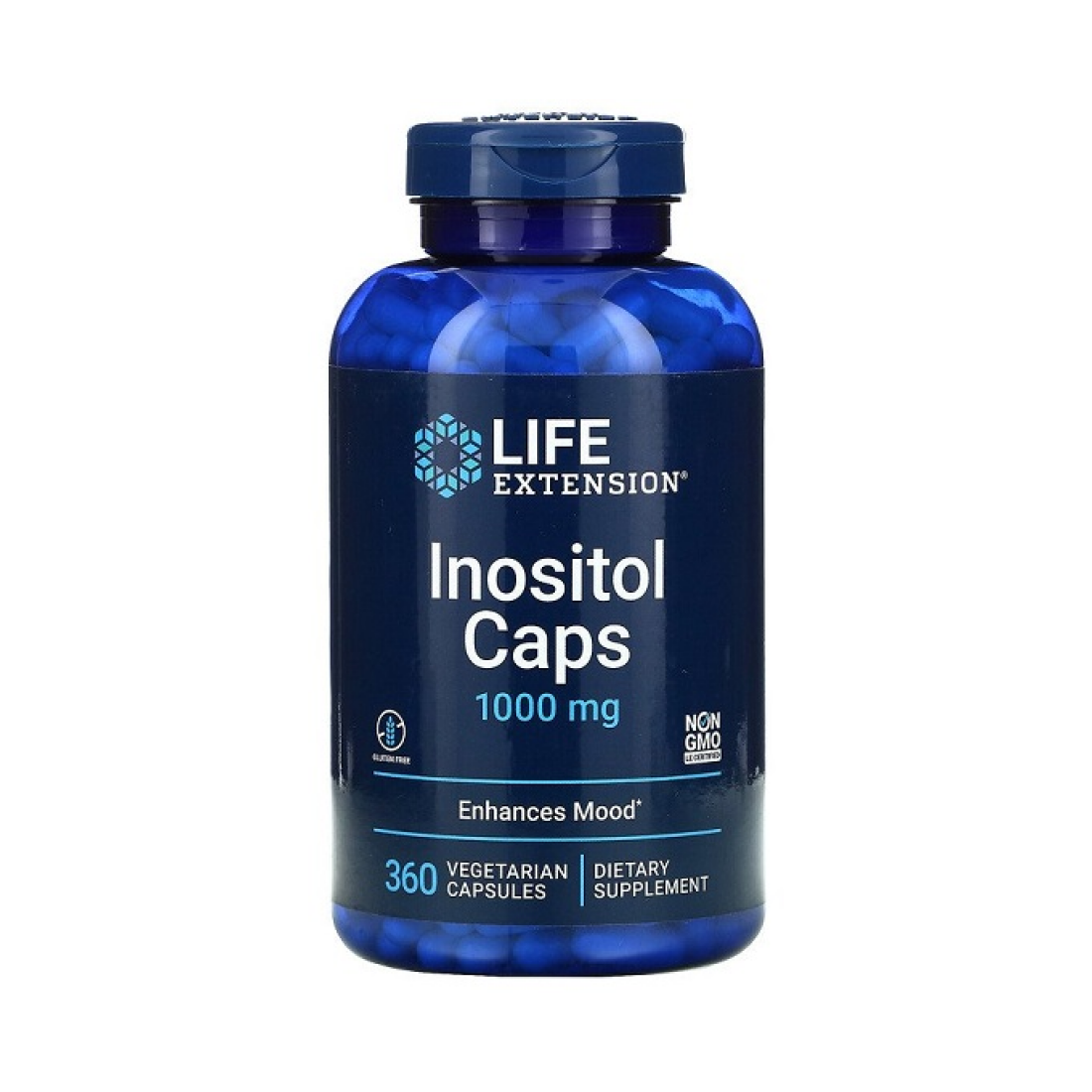 LIFE EXTENSION INOSITOL CAPS 1000 MG - 360 VCAPS