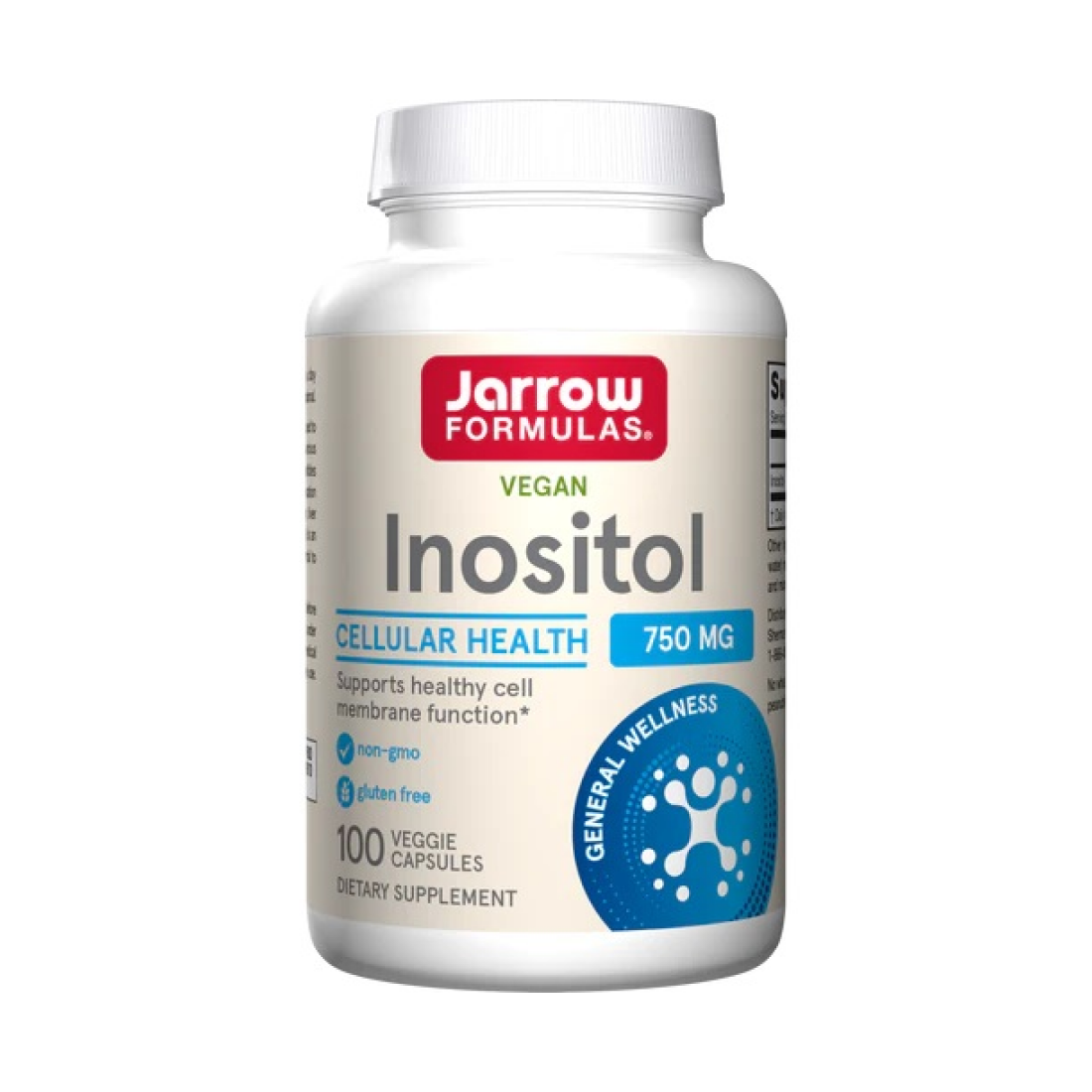 JARROW FORMULAS INOSITOL 750MG - 100 VCAPS