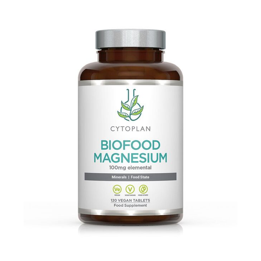 CYTOPLAN BIOFOOD MAGNESIUM - 120 VEGAN TABS