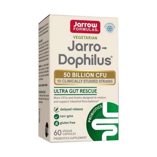 JARROW FORMULAS JARRO-DOPHILUS ULTRA GUT RESCUE 50 BILLION CFU - 60 VCAPS
