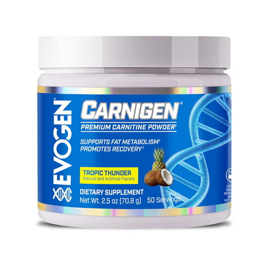 EVOGEN CARNIGEN POWDER TROPIC THUNDER - 708 GRAMS