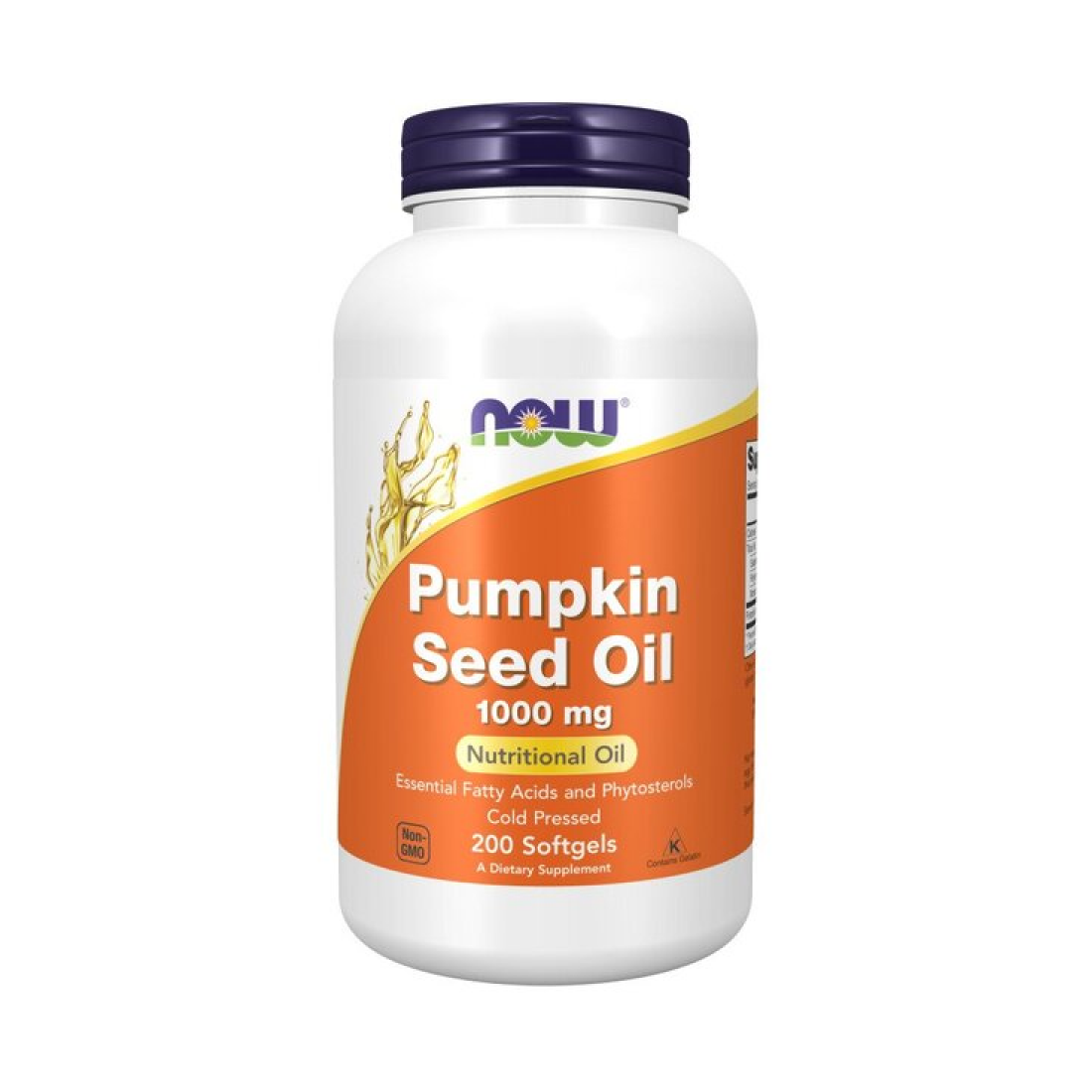 NOW FOODS PUMPKIN SEED OIL 1000MG - 200 SOFTGELS